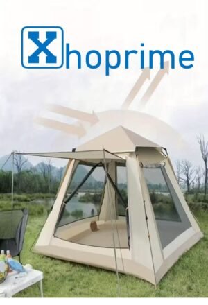 Carpa de cuatro lados con toldo