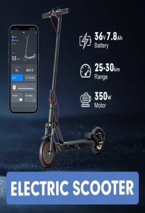 Patin Eléctrico H1 | Motor de 350 W, Batería de 7.8 AH