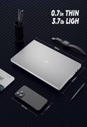 Portátil de 15.6" Plateado | Procesador AMD